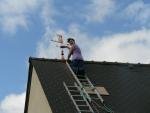 Le petit pécheur sur épi